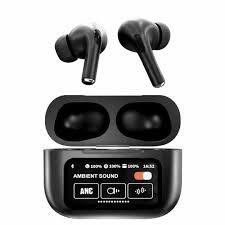 a9 display with ANC and ENC airpods black (1) price 5350