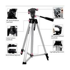 330A tripod metal aluminum stand suited for mobile devices, cameras, video making, and ring lights