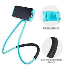 Bendable Flexible Hang Neck Phone Holder 360 Degree Rotation Mobile Stand